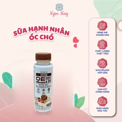Sữa hạt hạnh nhân óc chó Hàn Quốc