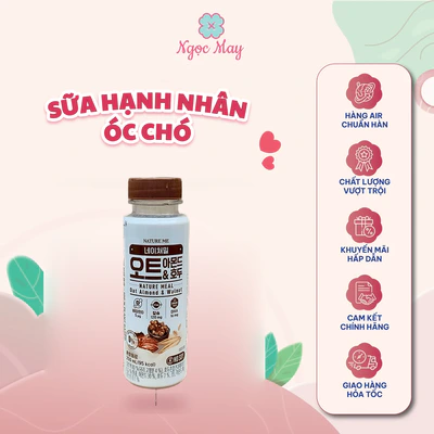 Sữa hạt hạnh nhân óc chó Hàn Quốc