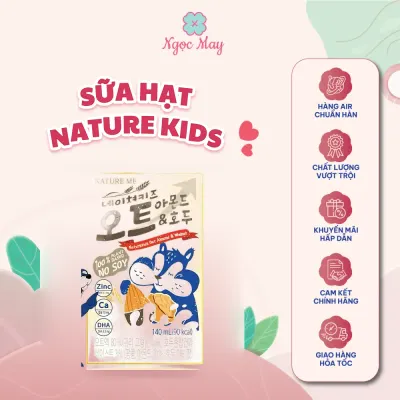 Sữa hạt ngũ cốc dinh dưỡng cho bé Nature Kids