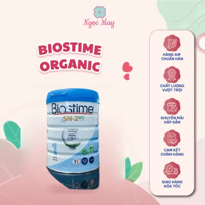 Sữa Mẹ Công Thức Biostime Organic Nắp Xanh