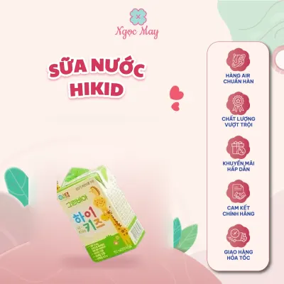 Sữa Nước Dinh Dưỡng Hikid Siêu Phẩm Tăng Chiều Cao Cân Nặng Cho Bé