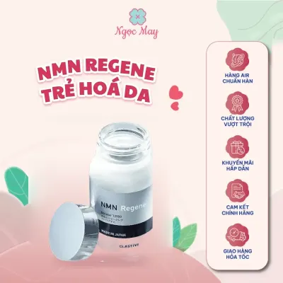 Viên Uống Trẻ Hóa Da NMN Regene Hoàn Nguyên Nhật Bản
