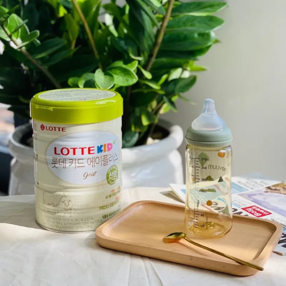Sữa Dê Lotte Kid A+