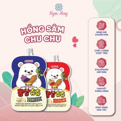 Nước Hồng sâm ChuChu Hàn Quốc