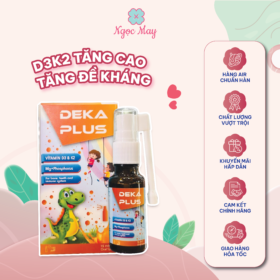 D3 K2 Khủng Long Dạng Xịt Deka Plus Châu Âu